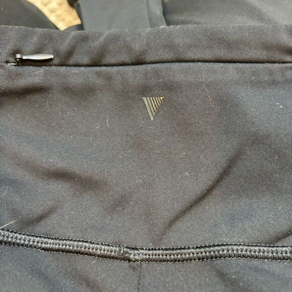 Ladies Victoria’s Secret On Point Live Black V Front Yoga‎ Pants Wide Leg Small - Picture 6 of 12